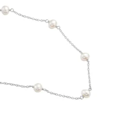 Histoire d'Or Collier Tanis Argent Perle De Culture* Colliers|Colliers