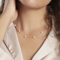 Histoire d'Or Collier Tanis Argent Perle De Culture* Colliers|Colliers