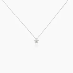 New Histoire d'Or Collier Taona Argent Blanc Oxyde De Zirconium