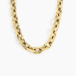 Histoire d'Or Collier Tariia Acier Jaune* Colliers|Colliers