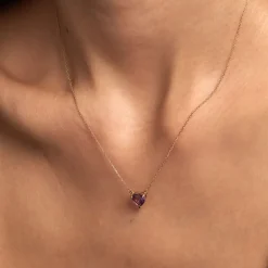 Histoire d'Or Collier Tender Love Or Jaune Améthyste* Colliers|Colliers