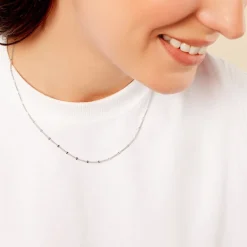 Histoire d'Or Collier Tessie Argent Blanc* Colliers|Colliers