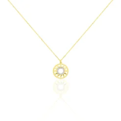 Sale Histoire d'Or Collier Thallya Or Jaune Oxyde De Zirconium