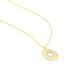 Sale Histoire d'Or Collier Thallya Or Jaune Oxyde De Zirconium