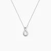 Clearance Histoire d'Or Collier Theanna Or Blanc Diamant