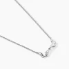 Histoire d'Or Collier Thecla Argent Blanc Oxyde De Zirconium* Colliers|Colliers