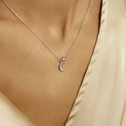 Histoire d'Or Collier Theoline Argent Blanc Oxyde De Zirconium* Colliers|Colliers