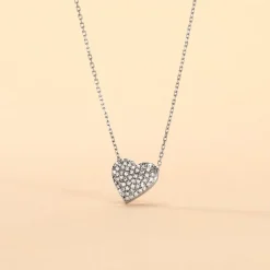 Histoire d'Or Collier Ti Amo Or Blanc Diamant* Colliers|Colliers