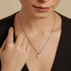 Best Histoire d'Or Collier Tiffen Argent Blanc