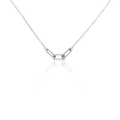 Histoire d'Or Collier Trait D'union Argent Blanc Oxyde De Zirconium* Colliers|Colliers