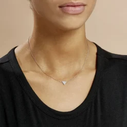 Histoire d'Or Collier Trilia Argent Blanc* Colliers|Colliers