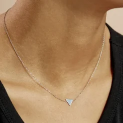 Histoire d'Or Collier Trilia Argent Blanc* Colliers|Colliers