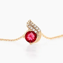 Histoire d'Or Collier Tyana Plaqué Or Jaune Pierre De Synthese Et Oxyde De Zirconium* Colliers|Colliers