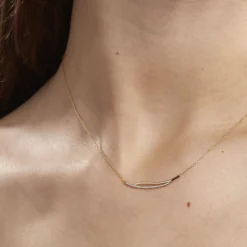 Histoire d'Or Collier Una Or Jaune Diamant