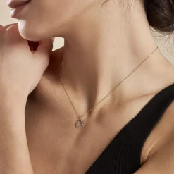 Hot Histoire d'Or Collier Urlane Or Jaune Diamant