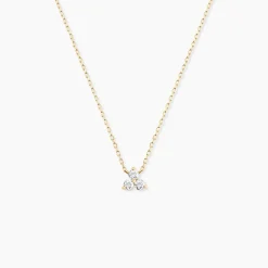 Histoire d'Or Collier Usoa Or Jaune Diamant Synthétique* Colliers|Colliers