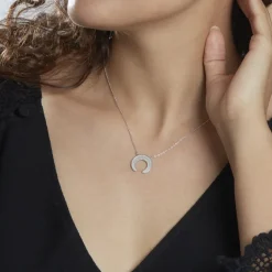 Discount Histoire d'Or Collier Vaea Argent Blanc