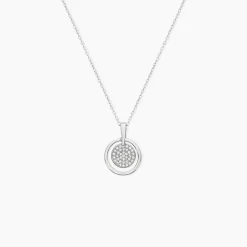 Histoire d'Or Collier Valerie Argent Blanc Oxyde De Zirconium* Colliers|Colliers