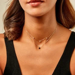 Histoire d'Or Collier Vasilisa Or Jaune Topaze Oxyde De Zirconium* Colliers|Colliers