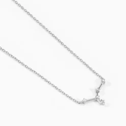 Histoire d'Or Collier Vega Argent Blanc Oxyde De Zirconium