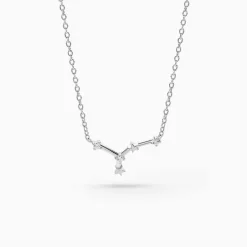 Histoire d'Or Collier Vega Argent Blanc Oxyde De Zirconium