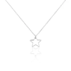 Histoire d'Or Collier Velma Argent Blanc* Colliers|Ras De Cou