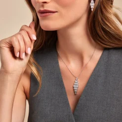 Histoire d'Or Collier Versailles Argent Blanc Oxyde De Zirconium* Colliers|Colliers