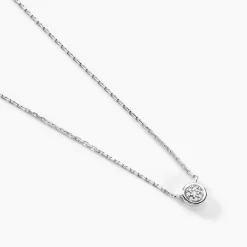 Clearance Histoire d'Or Collier Violanda Or Blanc Diamant