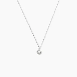 Discount Histoire d'Or Collier Vrille Accompagnee or blanc diamant