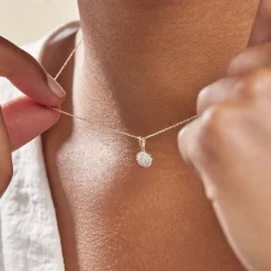 Best Histoire d'Or Collier Véronick Or Jaune Diamant