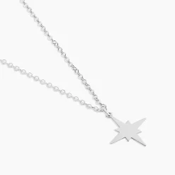Online Histoire d'Or Collier Wiem Argent Blanc
