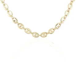 New Histoire d'Or Collier William Plaqué Or Jaune