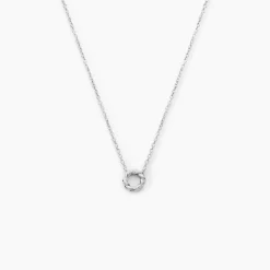Discount Histoire d'Or Collier Winona Argent Blanc