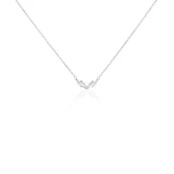 Histoire d'Or Collier Winter Sweetness Argent Blanc Oxyde De Zirconium* Colliers|Colliers