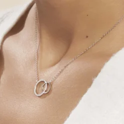 Histoire d'Or Collier Yalaz Argent Blanc Oxyde De Zirconium* Colliers|Colliers