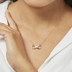 Online Histoire d'Or Collier Yana Infini Or Jaune