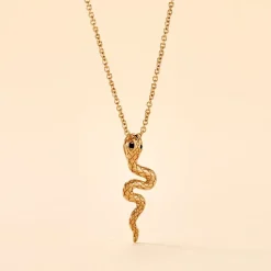 Histoire d'Or Collier Yasha Plaqué Or Jaune Spinelle Synthétique* Colliers|Colliers