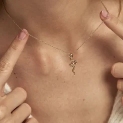 Histoire d'Or Collier Yasha Plaqué Or Jaune Spinelle Synthétique* Colliers|Colliers