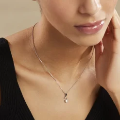 Online Histoire d'Or Collier Yedaz Argent Blanc Oxyde De Zirconium