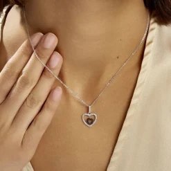 Histoire d'Or Collier Yelin Argent Blanc Oxyde De Zirconium* Colliers|Colliers