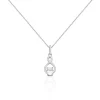 Outlet Histoire d'Or Collier Ylianna Argent Blanc Oxyde De Zirconium