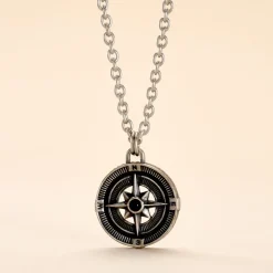 Hot Histoire d'Or Collier Yoan Acier Blanc