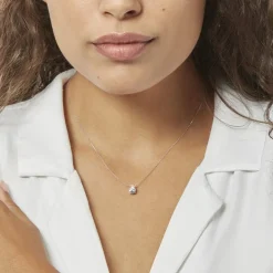 Histoire d'Or Collier Zilda De Zirconium or blanc oxyde