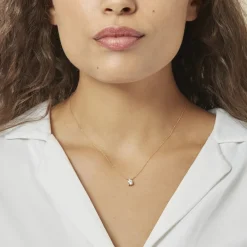 Histoire d'Or Collier Zilda De Zirconium or jaune oxyde