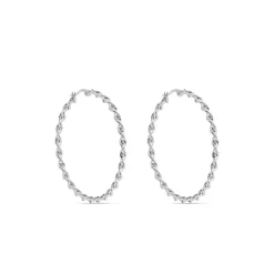 Online Histoire d'Or Creoles Antonello acier blanc