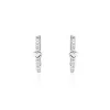 Histoire d'Or Creoles Argent Blanc Deep In Love Oxyde De Zirconium* Boucles D'Oreilles|Boucles D'Oreilles Fantaisie