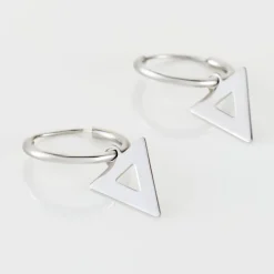 Histoire d'Or Creoles Elvyn Argent Blanc* Boucles D'Oreilles|Boucles D'Oreilles Fantaisie