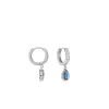 Histoire d'Or Creoles Jerusha Argent Blanc Oxydes De Zirconium* Boucles D'Oreilles|Boucles D'Oreilles Fantaisie