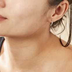 Online Histoire d'Or Créole Unitaire Argent Blanc Ancelin Oxydes De Zirconium