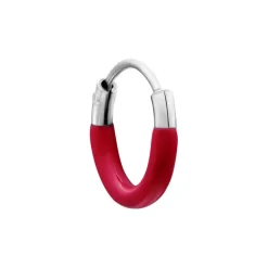 Histoire d'Or Créole Unitaire Argent Blanc Samba* Boucles D'Oreilles|Piercings D'Oreilles